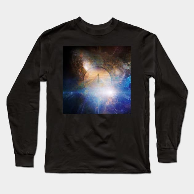 The journey to Eternity Long Sleeve T-Shirt by rolffimages